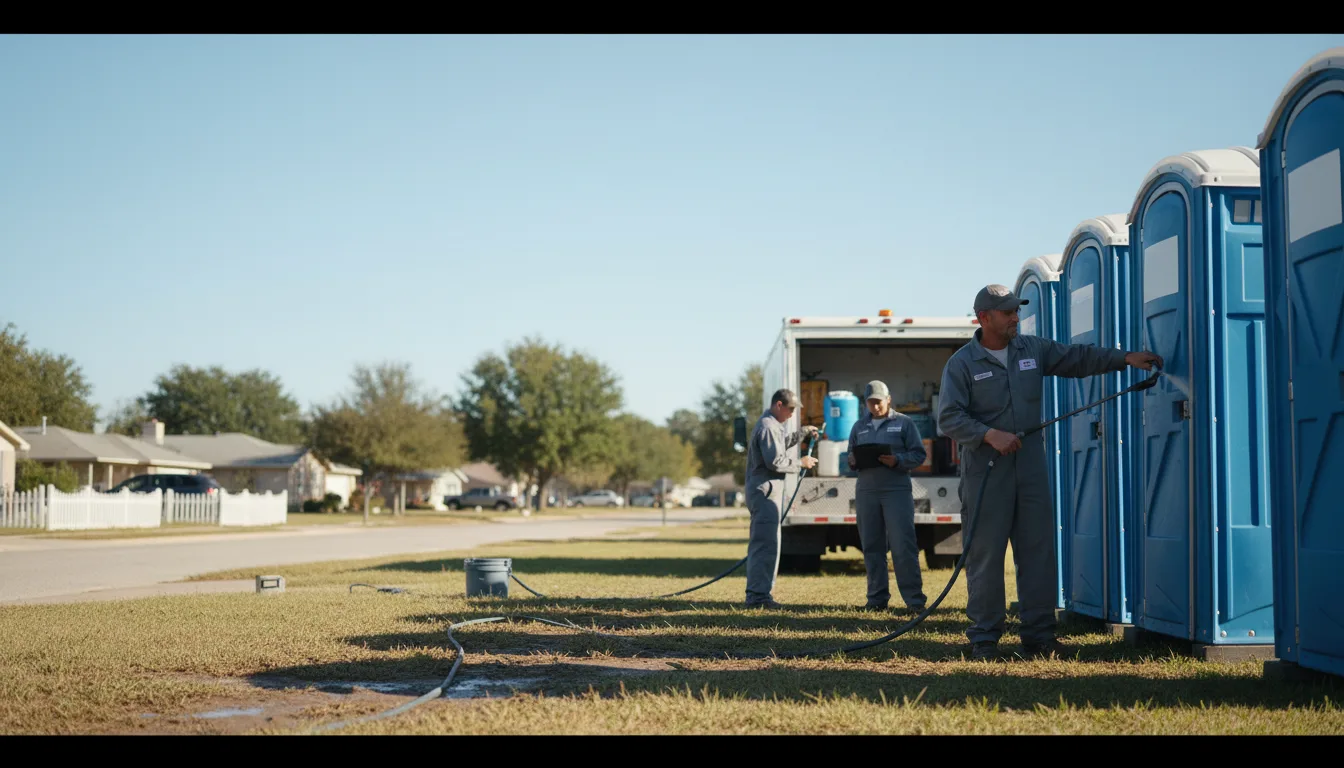 Long-Term Portable Toilet Rental in Marshall, MN near me